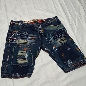 MENS JEAN SHORTS SZ 40